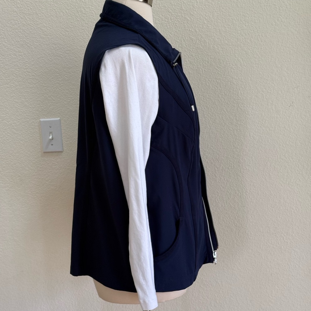 Chico’s Women's Navy Vest size 20 (Chicos size 4) - Picture 5 of 13